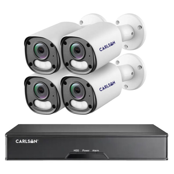 Bullet Ace 1 - 4 Channel security Camera System